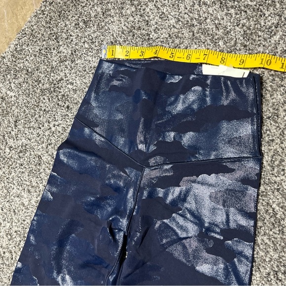 Aerie Offline Real Me 7/8 Legging Hi-Rise Blue Camo Metallic S NWT - Picture 5 of 12